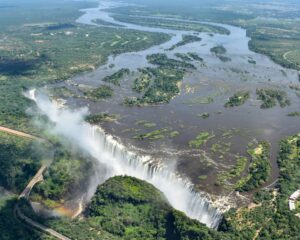 Victoria Falls and Zambezi River