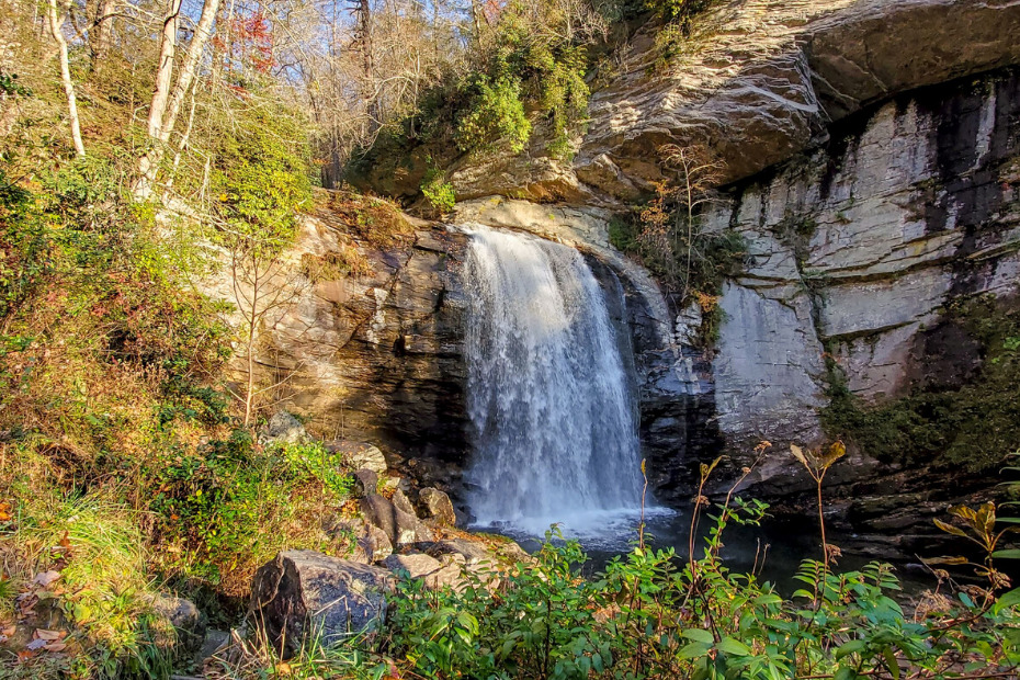 Looking Glass Falls And Looking Glass Rock - Steph Purk