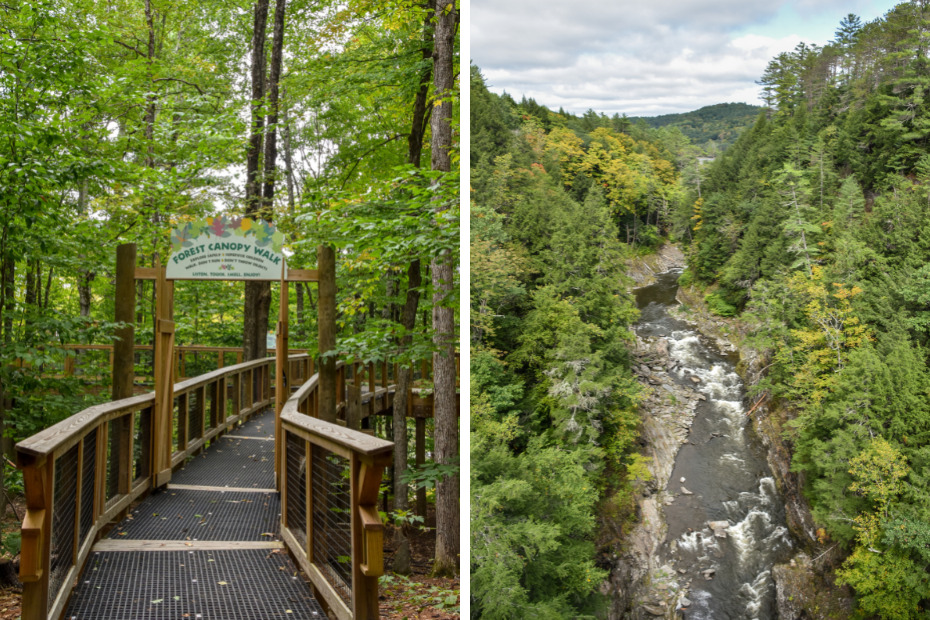 Quechee Gorge Canyon, USA