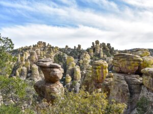 Chiricahua hoodoos from the Echo Canyon Loop