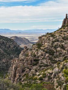 View from the end of Echo Canyon Trail