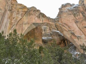 Close up of La Ventana Arch