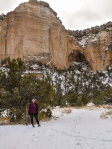 Steph at La Ventana Arch
