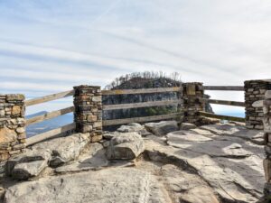 Little Pinnacle Overlook in Pilot Mountain State Park