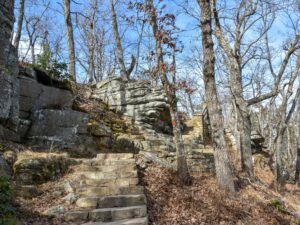 Pilot Knob Trail in Pilot Mountain State Park