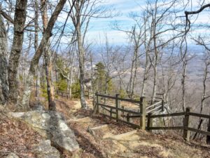 Sassafras Trail in Pilot Mountain State Park